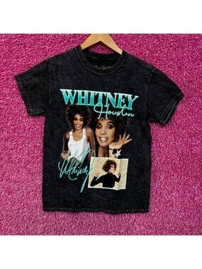 Whitney Houston Self-titled Album Art Collage R&B Pop Tee S